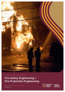 MEng Fire Safety Engineering/Fire Protection Engineering brochure front cover